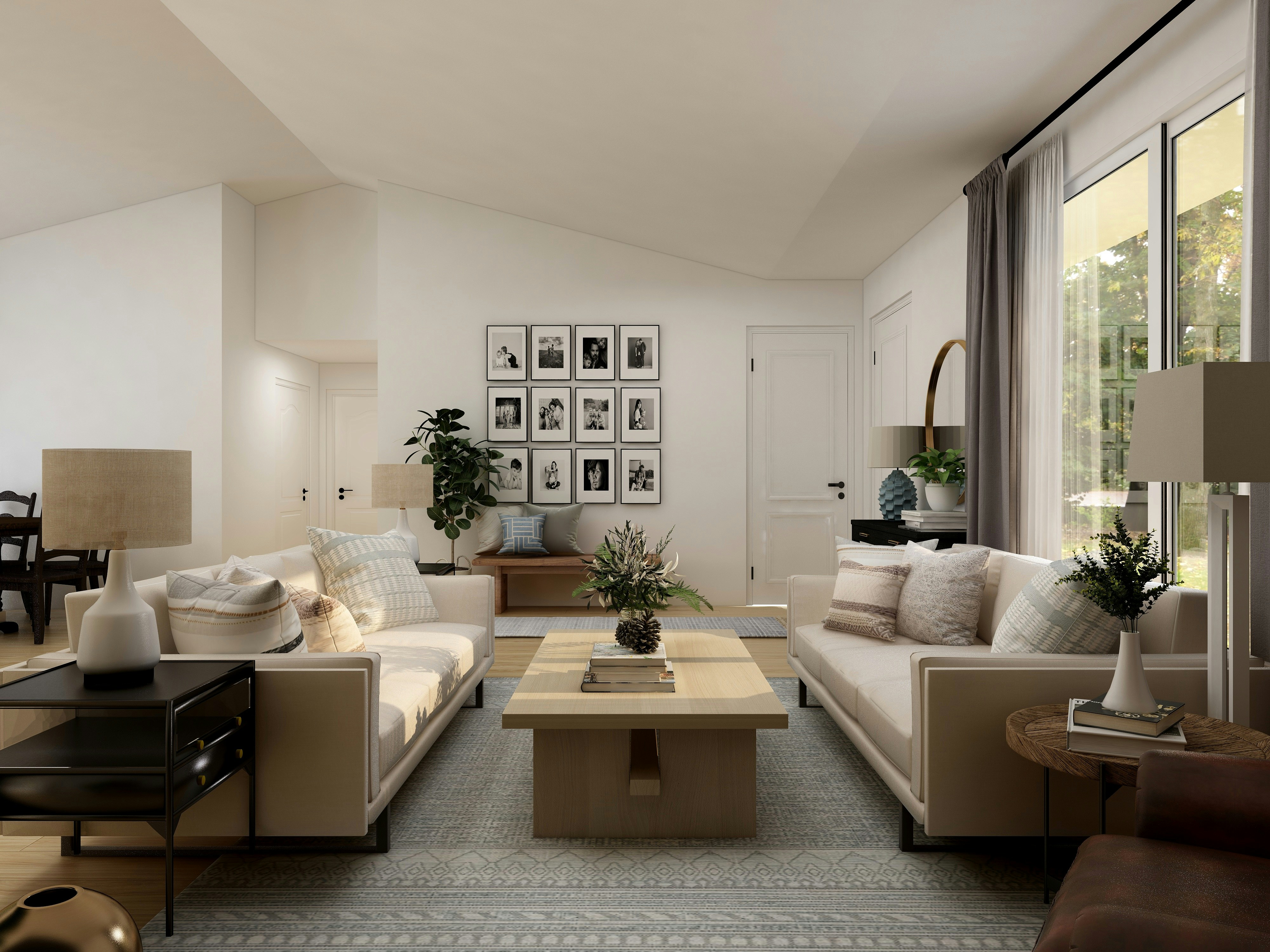 3BHK Turnkey Interior Project in Kharadi, Pune
